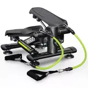 Steppers for Exercise at Home, Mini Stepper with Resistance Bands, Stair Step...