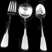 HOMESTEAD by Oneida 3 Piece Serving Set NEW NEVER USED Deluxe Collection