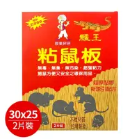 在飛比找momo購物網優惠-【百貨King】鱷王黏鼠板30x25(2片裝)