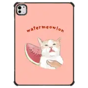 iPad Pro 11-inch (M4) iPad Impact Case Watermeowlon Cat Ipad Case