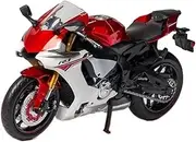 SUZUKI GSX-R1000 1:12 Alloy Racing Model Simulation Metal Street Motocross Model Collectors Gift (R1 Red)
