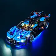 LED Light Kit Compatible with Lego Bugatti 42162 Building Set (ONLY Lights)