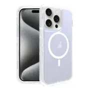 For iPhone 14 Pro Max Shockproof MagSafe Magnetic Phone Case - Transparent