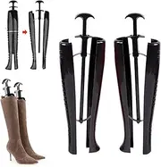 [ESOMAVRIX] Boot Stretcher Women & Men Adjustable & Removable Boot Shaper with Spring Steel Sheet Easy to Clean & Maintain Boot Tree with Handle for Deformation & Wrinkles Prevent 16 Inch, Boot Stretcher Women/44