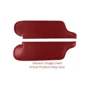 Sun Visor For 1967-1968 Chevrolet Impala Hardtop 24-DR Cardboard/Fiberboard Red