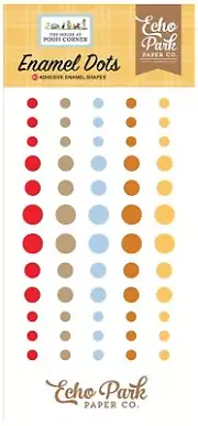 1 Pack Echo Park Paper THE HOUSE AT POOH CORNER Winnie Decorative Enamel Dots