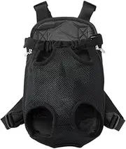 Happyyami 1PC Cat Travel Backpack Mesh Chest Bag Portable Shoulder Bag for Pets Breathable Dog Carrier for Sightseeing Camping and Durable Material Comfortable Design