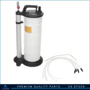 ?9L Fluid Evacuator Manual Oil Changer Hand Operated Oil Change Fluid Extractor