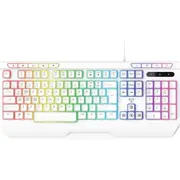 Laser Gaming RGB Wired Keyboard - White