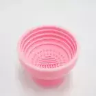 2 Pcs Makeup Sponge Holders Makeup Brush Cleaner Bowl Makeup Sponge Racks