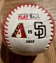 ARIZONA DIAMONDBACKS SAN DIEGO PADRES OPENING DAY BASEBALL 2022 RAWLINGS BALL