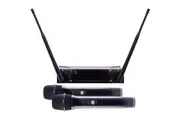 UHF203E Dual Ch UHF Pll Wireless Mic System Kit Wireless 654-694Mhz