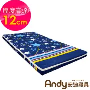 【Andy Bedding 安迪寢具】就是厚胖胖床墊-單人加大3.5尺(床墊 硬式床墊 單人床 折疊床 加厚床墊 台灣製床)