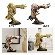 Eagle Statue Sculpture Home Decor Creative Feng Shui Art Gift Indoor Eagle
