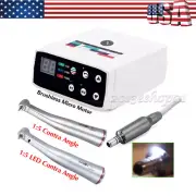 Dental Brushless LED Electric Micro Motor E-Type / 1:5 Fiber Optic LED Handpiece