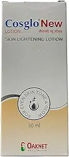 New Oaknet Cos-Glo Skin Lightening Lotion 50ml