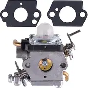 Realman 523012401 Carburetor Assembly for Husqvarna 122HD45 122HD60 Jonsered HT2218 HT2223 RedMax CHT220 CHT220L McCulloch ErgoLite 6028 Superlite 4528 Hedge Trimmer MPN: 523 0124-01