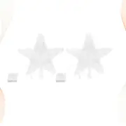 2 Pcs Christmas Star Light Star Night Light Led Star Christmas Treetop Light