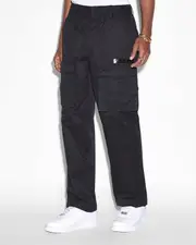 Speeder Fugitive Relaxed Cargo Pants - Black | Ksubi ++