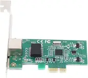 XUMIUZIY PCIE Network Adapter with 1 Port, PCIE Network Card PCB Drive‑Free RJ45 Gigabit Ethernet Adapter Computer Accessories, Standard and Low-Profile Brackets