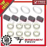 Pool Cleaner Tire, Bearing Scrubber Kit # C10 C60 Polaris 180 280 380 - 16pc KIT