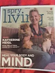 SPRY LIVING AUGUST 2022 KATHERINE HEIGL CORE STRENGTH GETTING ENOUGH SLEEP?