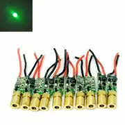 10pcs Dot Mini Green Laser Diode Module 520nm 5mw Level Laser Module for Aiming