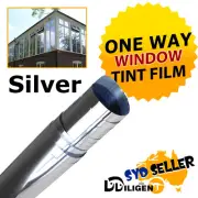 Home Tinting One Way Privacy Window Tint Film Mirror Reflective Reject UV Glare