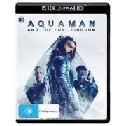 Aquaman And The Lost Kingdom (4K UHD Blu-Ray) BRAND NEW Region B