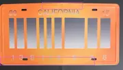 BACK TO THE FUTURE Digital Metal Number Plate from 2015 FREE POST DAMAGED