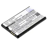 Battery for Yealink One Talk IP DECT W56H W56h/p W56P W60P W56-BATT YL-5J 1300mA