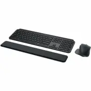 Logitech MX Keys S Combo Keyboard & Mouse - USB Membrane/Scissor Wireless Bluetooth Keyboard - Keyboard/Keypad Color: Graphite -