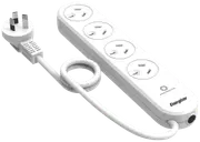 Energizer 4 Outlet Power Board with Surge Protection