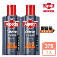 在飛比找momo購物網優惠-【Alpecin官方直營】咖啡因洗髮露 375mlx2(強健