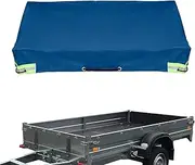Trailer Cover | RV Camping Trailer - Waterproof Frost-Resistant Flat Tarpaulin for Car and Transport Trailer