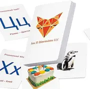 Russian Alphabet Flash Cards