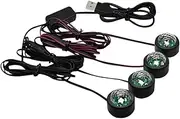 LALADEFIEE Ambient USB Car Lights Led Night Lamp Car Decorations Led Lighting Easy Install