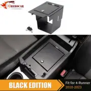 Center Console Organizer Gun Safe Storage Vault w/Lock Metal Box for 4Runner 10+