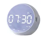 S31 Wireless Bluetooth Speaker Smart Bedroom Desktop Music Audio HD Mirror Electronic Clock for Home Use Acoustics