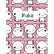 Yuka Personalized Genkouyoushi Notebook: Japanese Practice Book, Genkouyoushi Paper 8.5