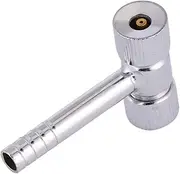 LALADEFIEE 1pc Durable Tire Inflation Connector for Bike and Car Inflator Accessory with Flexible Tube Design for Convenient Use and Storage