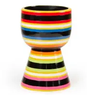 MACKENZIE CHILDS - AVANT GARDEN STRIPPED PLANTER - small. - BNIB