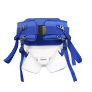 EVA Padded Fishing Waist Harness Stand Up Adjustable Fighting Belt Rod Holder AU
