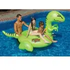 T-Rex Dinosaur Giant Pool Inflatable Ride On Float Lounge Mat Huge Dino Swimline