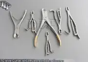 TC Wire Cutter &KERN Bone Holding Forceps 6",7.5",8.5",9.5"Orthopedic Instrument