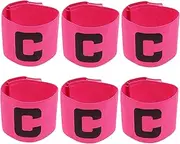 Generic Professional Soccer Captain Badge Arm Bands for Youth and Adult Players Durable and Flexible