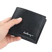 RFID Slim Front Pocket Wallets For Men Leather Credit Card Mens Bifold Wallet
