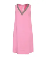 [120 LINO] 120% LINO Mini dresses - Item 15447543