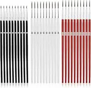 Fine Detail Paint Brush,Detail Paint Brush Fine Tip Paint Brush with 3 Sizes,30Pcs Tiny Paint Brush Micro Model Paint Brush Small Liner Brush,Micro Liner Brush Tiny Tip Miniature Paint Brush,Color B