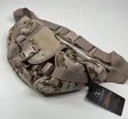 oleader NWT Military Army Bag Assault Pack. brown fanny pack SF8